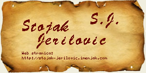 Stojak Jerilović vizit kartica